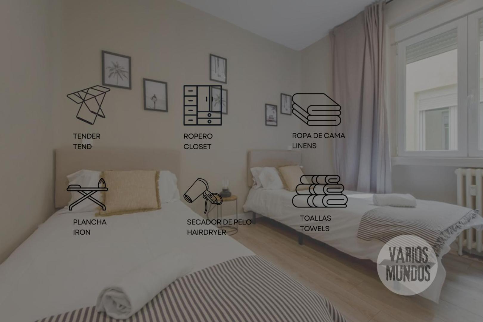 Ferienwohnung Cool Piso De 3Hab En El Centro De Madrid-La Latina Exterior foto